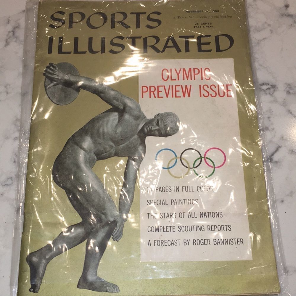Melbourne November 1956 Sports Illustrated Olympic